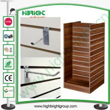 Metalllatte und MDF Display Rack